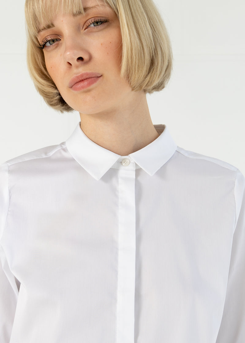 Coster Copenhagen TÄTSITTANDE KLASSISK SKJORTA Shirt/Blouse White - 200