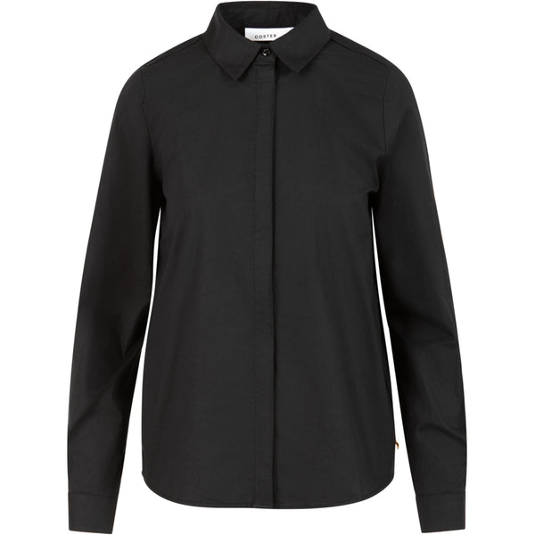 Coster Copenhagen TÄTSITTANDE KLASSISK SKJORTA Shirt/Blouse Black - 100