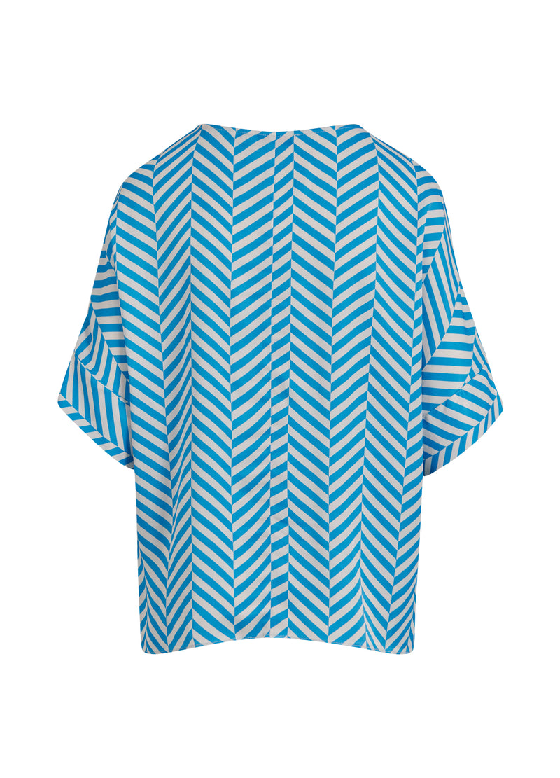 Coster Copenhagen TOPP M. FISKBENSMÖNSTER Shirt/Blouse Heringbone print - 918