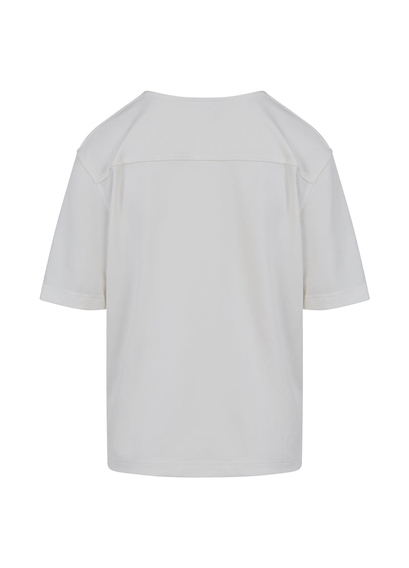 Coster Copenhagen KRAGE TOPP Shirt/Blouse Off White - 249