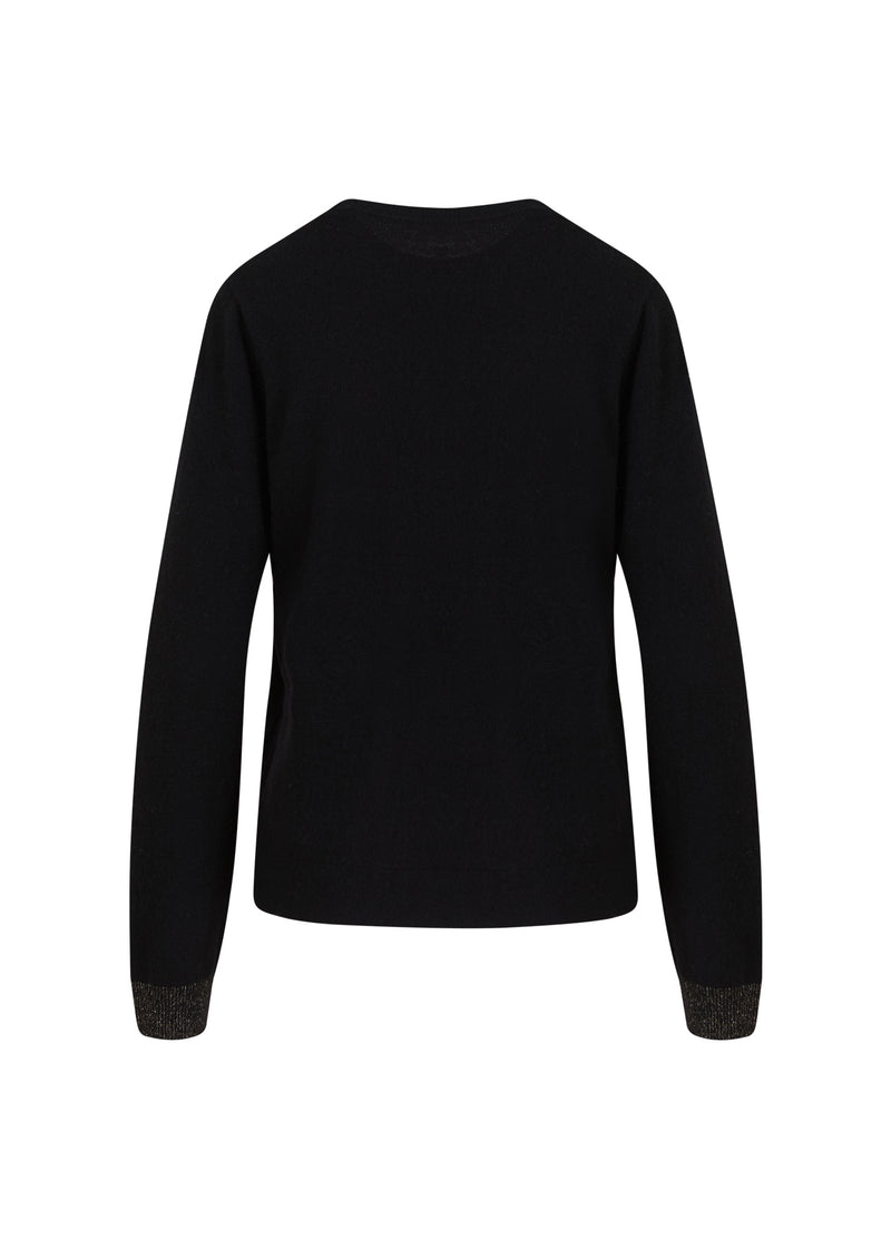 Coster Copenhagen TRÖJA I KASCHMIR Knitwear Black - 100