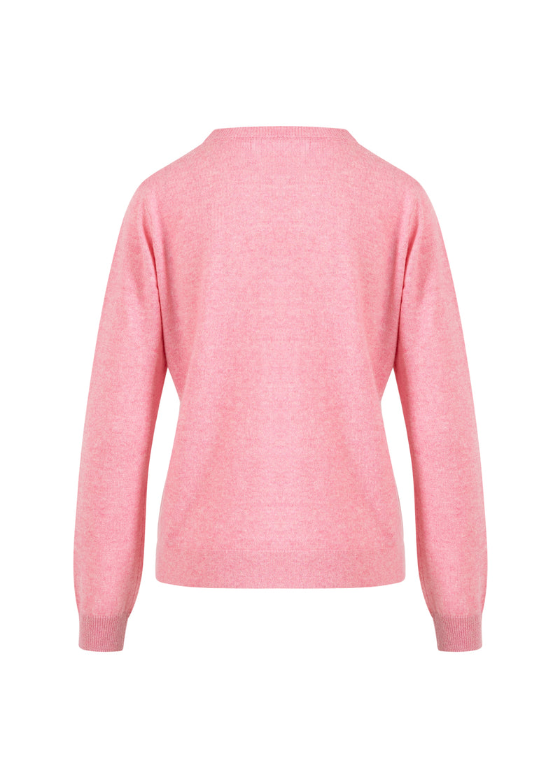 Coster Copenhagen TRÖJA I KASCHMIR Knitwear Exotic pink - 696