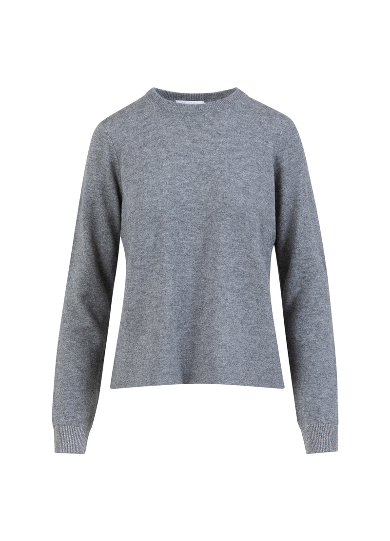 Coster Copenhagen TRÖJA I KASCHMIR Knitwear Grey melange - 142