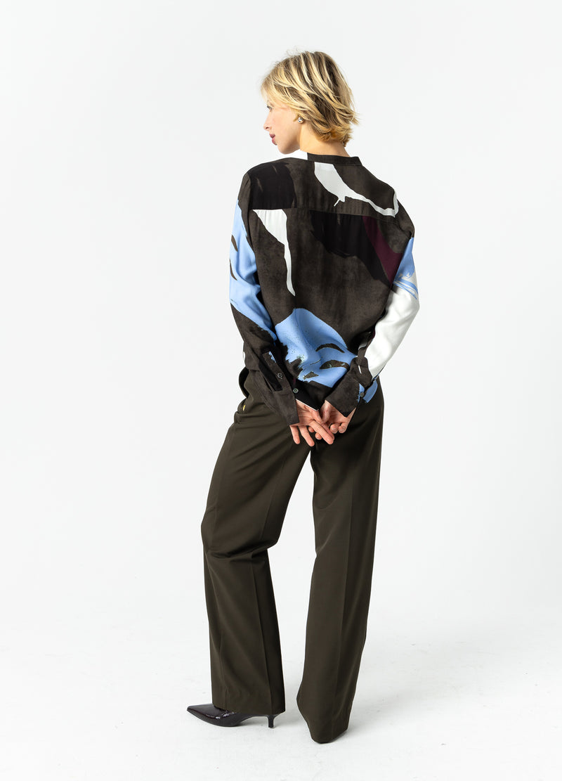 Coster Copenhagen TRÖJA I SKUGGRISK GRAFISK TRYCK Shirt/Blouse Shadow graphic print - 955