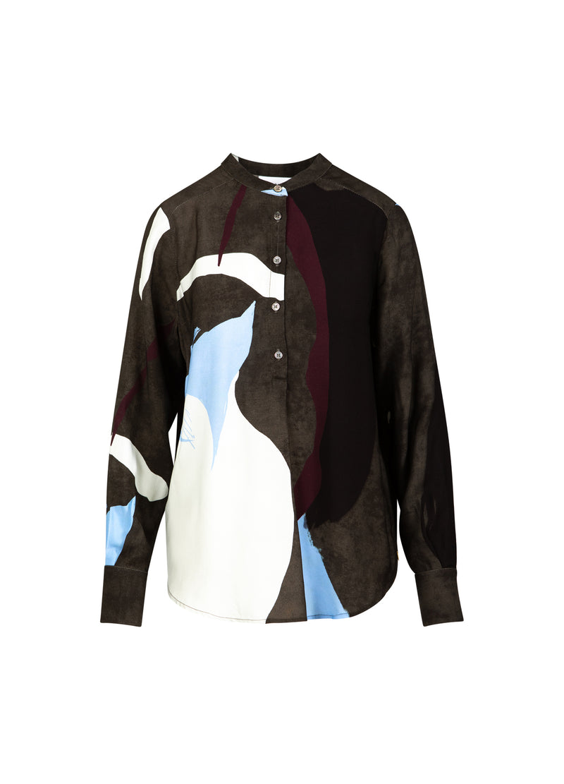 Coster Copenhagen TRÖJA I SKUGGRISK GRAFISK TRYCK Shirt/Blouse Shadow graphic print - 955