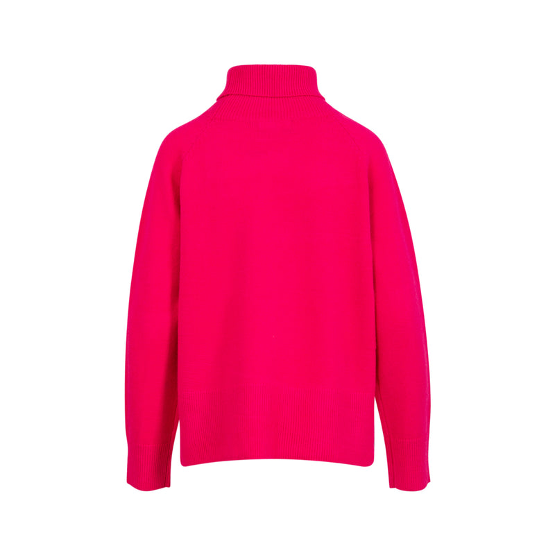Coster Copenhagen TRÖJA MED HÖG HALS - BEKVÄM Knitwear Hot pink - 683