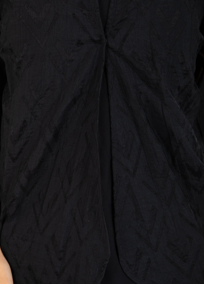 Coster Copenhagen TRÖJA MED V-HALS Shirt/Blouse Black - 100