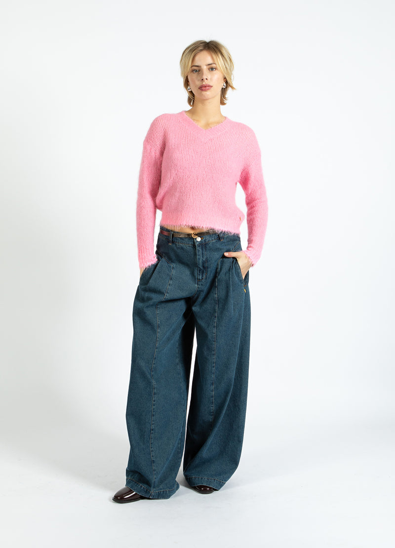 Coster Copenhagen V-HALSSTRICK I ALPACKA Knitwear