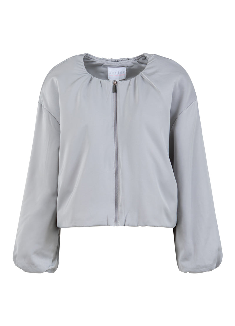 Coster Copenhagen VADDADE CROPPED JACKA Outerwear Volcanic grey - 188