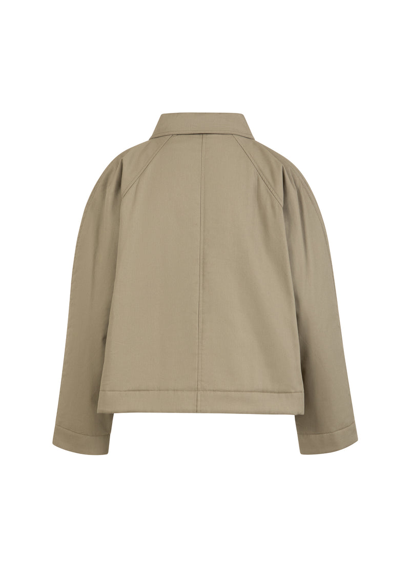 Coster Copenhagen VADDAD MILITÄRJACKA Outerwear Hunter Green - 486