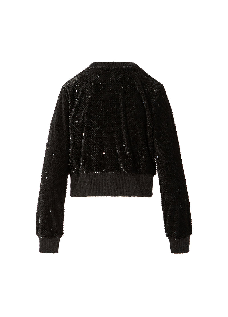 Coster Copenhagen VATTEN TYLL KORTÄRMAD TRÖJA Shirt/Blouse Black - 100
