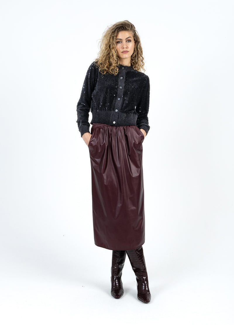 Coster Copenhagen VATTEN TYLL KORTÄRMAD TRÖJA Shirt/Blouse Black - 100