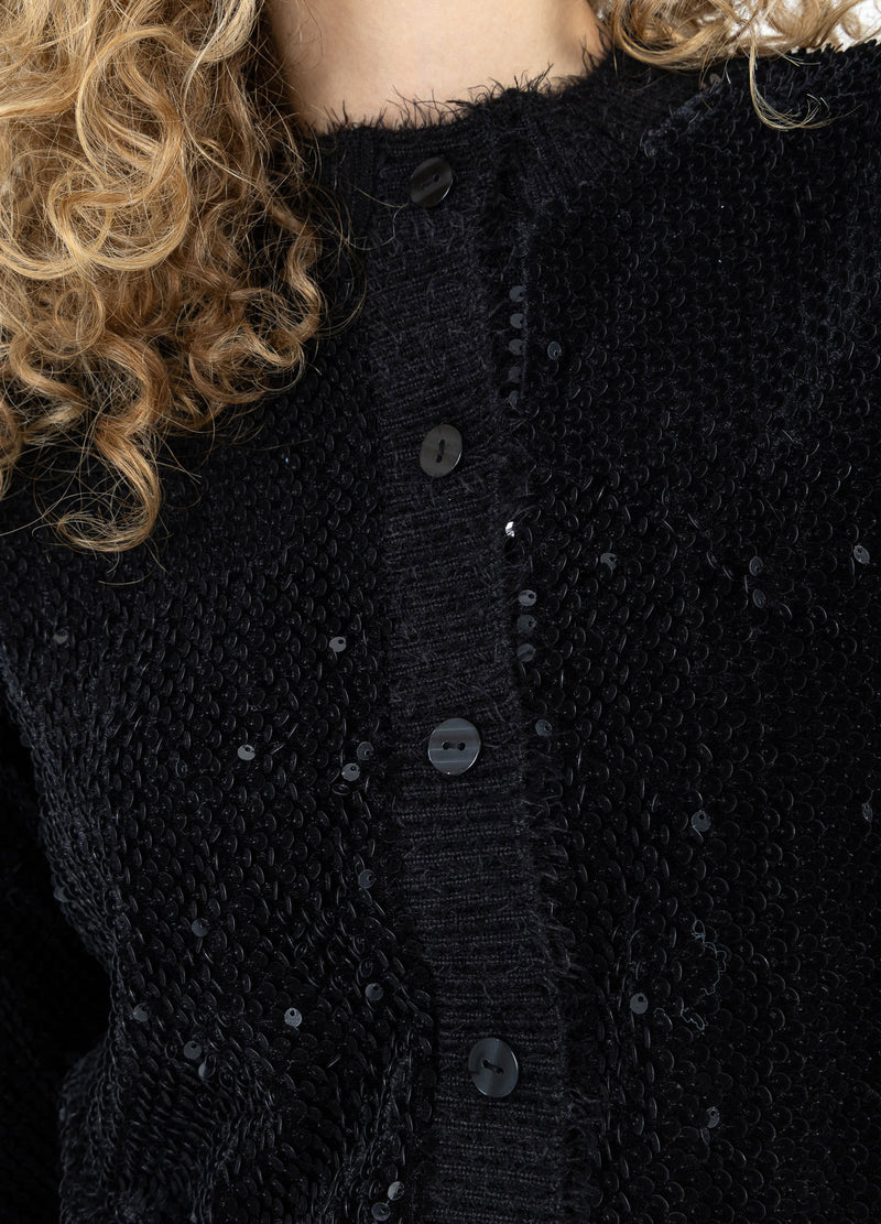 Coster Copenhagen VATTEN TYLL KORTÄRMAD TRÖJA Shirt/Blouse Black - 100