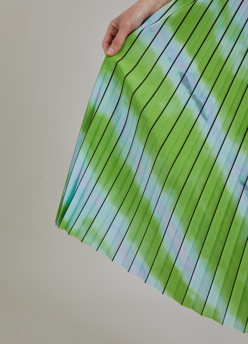 Coster Copenhagen  VECKAD KJOL M. BLEKT RANDIGT MÖNSTER  Skirt Faded stripe print - 903
