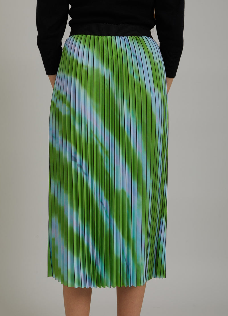 Coster Copenhagen  VECKAD KJOL M. BLEKT RANDIGT MÖNSTER  Skirt Faded stripe print - 903