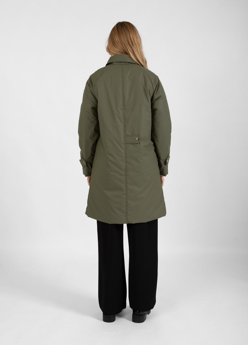 Coster Copenhagen VINTER REGNROCK Outerwear Dusty green - 465