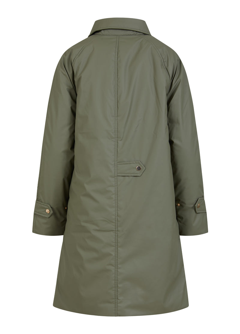 Coster Copenhagen VINTER REGNROCK Outerwear Dusty green - 465