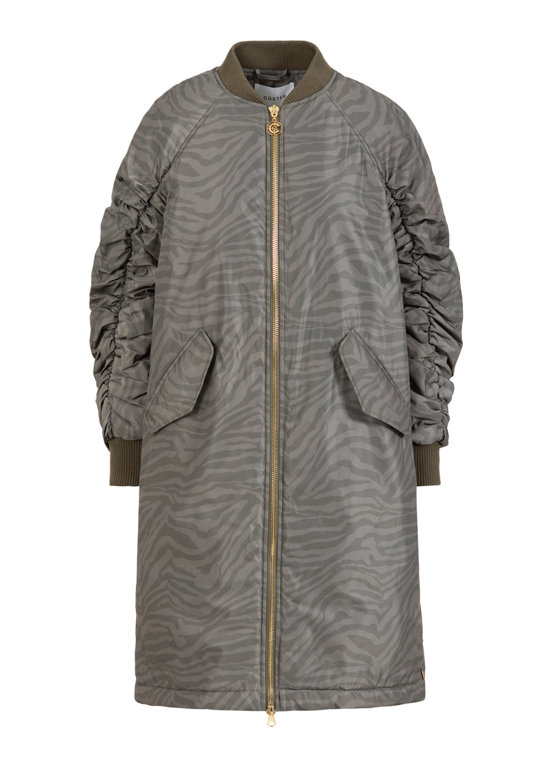 Coster Copenhagen ZEBRA BOMBERJACKA Outerwear Big zebra print - 915