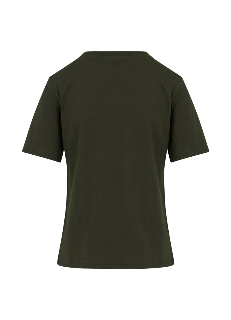 CC Heart CC HEART REGULJÄR T-SHIRT T-Shirt Hunter Green - 486
