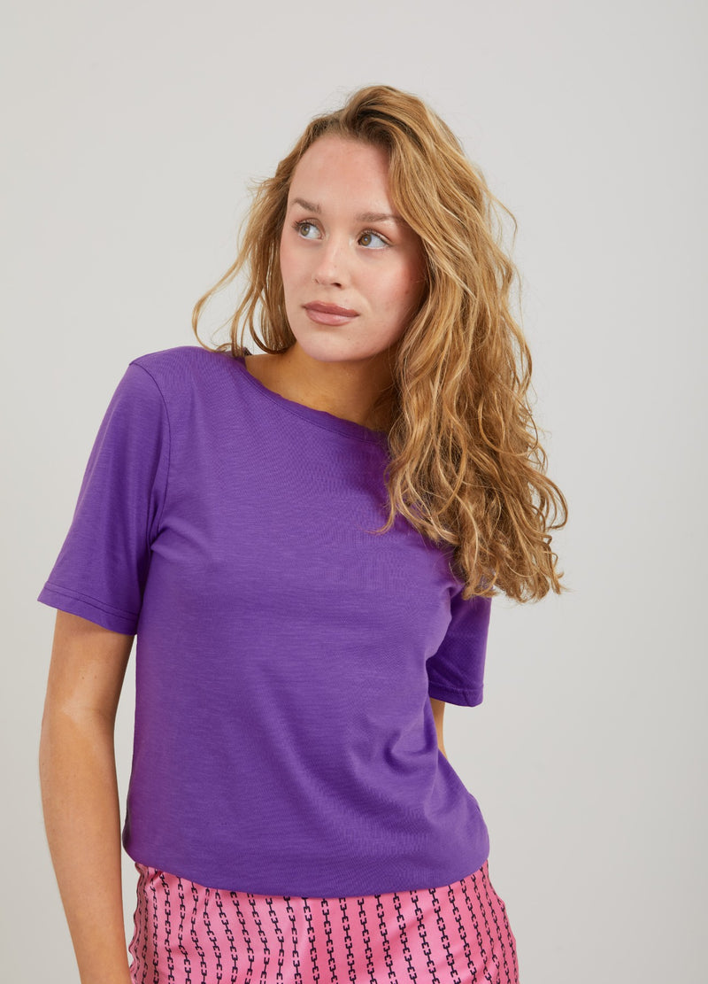 CC Heart CC HEART REGULJÄR T-SHIRT T-Shirt Warm purple - 803