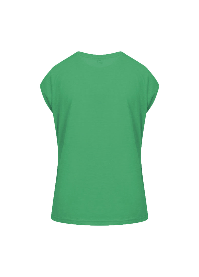 CC Heart CC HEART V-RINGAD T-SHIRT T-Shirt Emerald green - 402