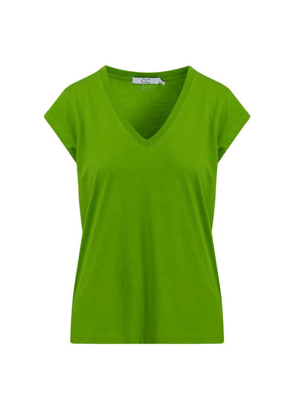 CC Heart CC HEART V-RINGAD T-SHIRT T-Shirt Flashy green - 459
