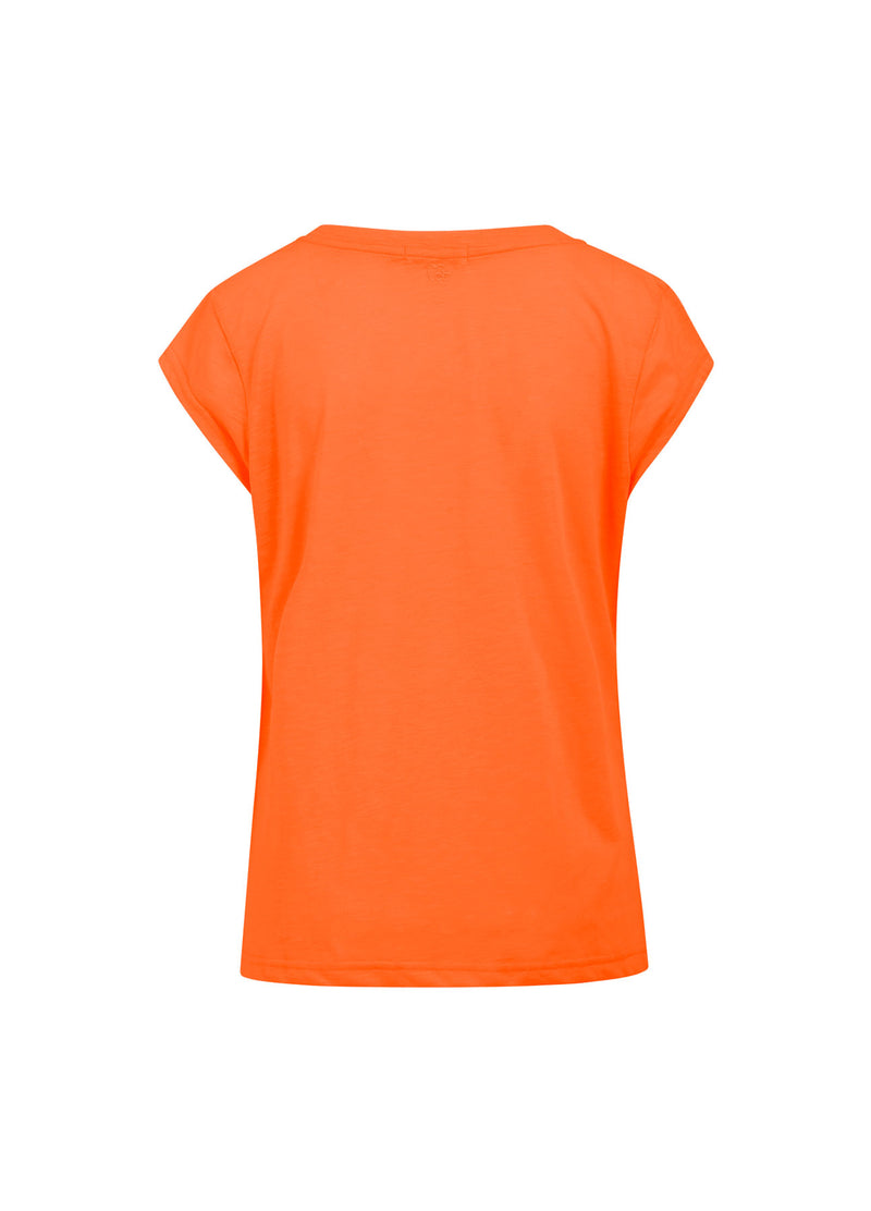 CC Heart CC HEART V-RINGAD T-SHIRT T-Shirt Orange -701