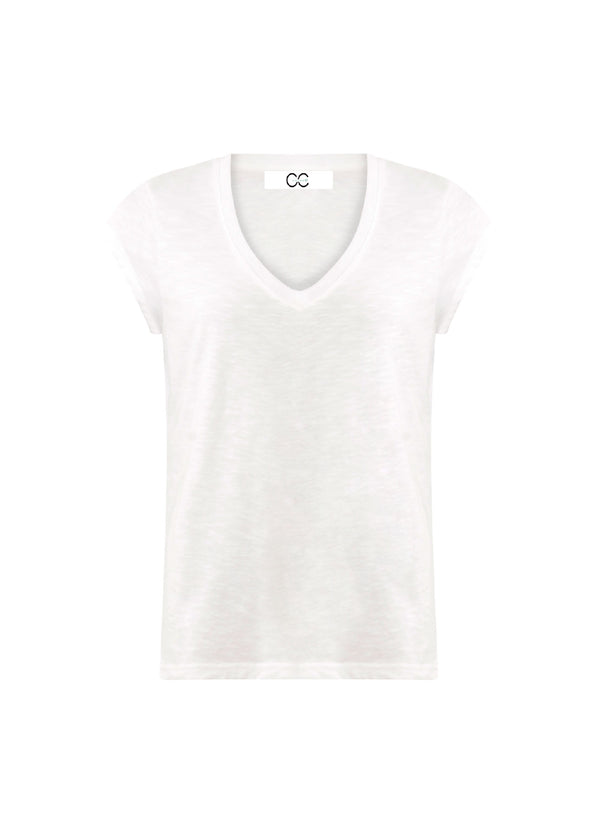 CC Heart CC HEART V-RINGAD T-SHIRT T-Shirt White - 200