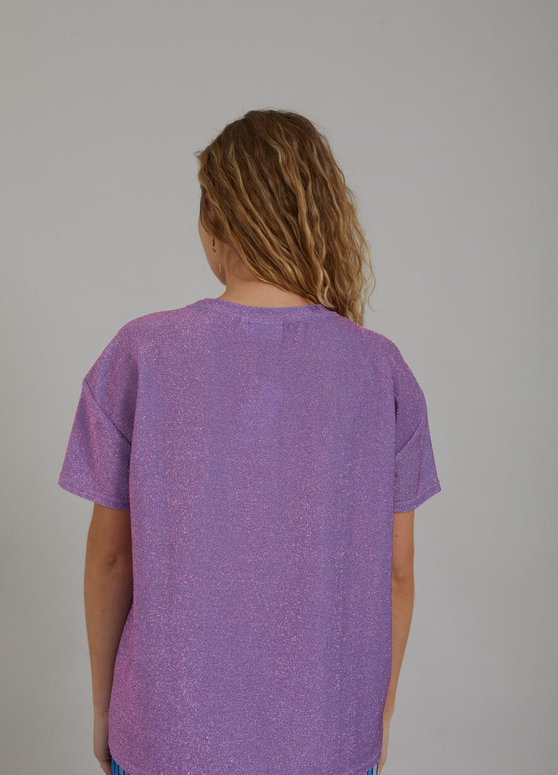 Coster Copenhagen  SKIMRIG T-SHIRT T-Shirt Shimmer lavender - 850