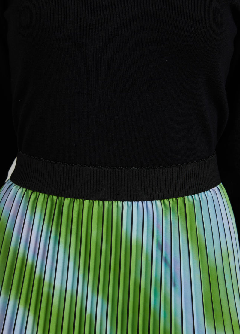 Coster Copenhagen  VECKAD KJOL M. BLEKT RANDIGT MÖNSTER  Skirt Faded stripe print - 903